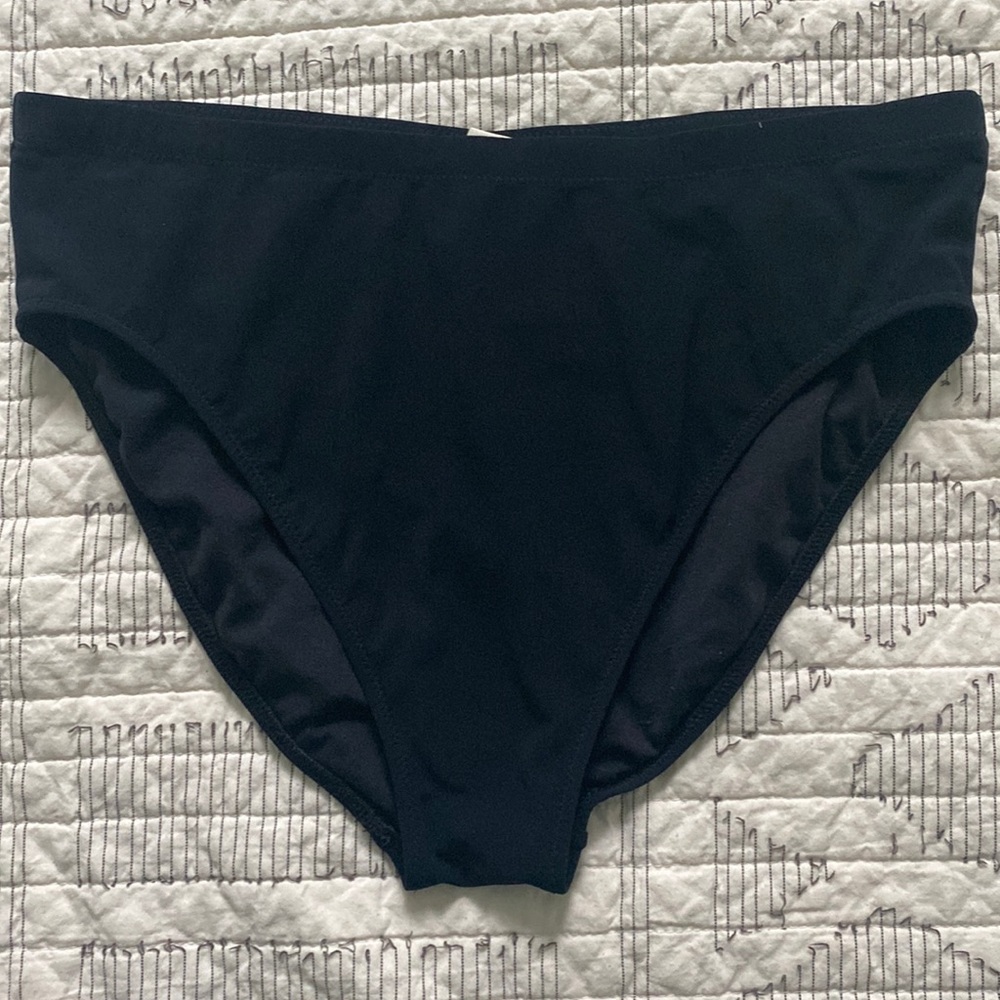 High waisted bikini bottom